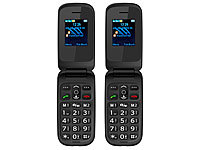 simvalley MOBILE 2er-Set  Notruf-Klapphandys XL-949 mit Garantruf Easy, Dual-SIM; Notruf-Handys Notruf-Handys Notruf-Handys Notruf-Handys 