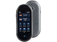 simvalley MOBILE Mobiler Echtzeit-Sprachübersetzer; 106 Sprachen; Touchscreen; Kamera