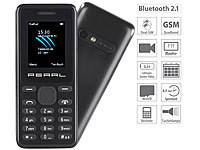 simvalley MOBILE Dual-SIM-Handy mit Kamera, Farb-Display, Bluetooth, FM, vertragsfrei