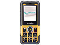 simvalley MOBILE Komfort-Outdoor-Handy XT-710 V.2  (refurbished); Notruf-Handys 