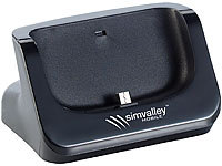 simvalley MOBILE Docking-Station für SPX-24.HD & Samsung Galaxy S3/S4; Android-Handys 