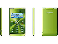 simvalley MOBILE Mini-Handy RX-380 "Pico X-SLIM GREEN" VERTRAGSFREI