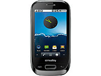 simvalley MOBILE Dual-SIM-Smartphone mit Android 2.2 "SP-60 GPS", WLAN (refurbished); Android-Handys 