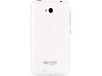 simvalley MOBILE Akkufach-Abdeckung/Wechsel-Rückseite für SPX-12, weiß; Android-Handys 