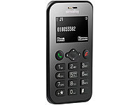 simvalley MOBILE Scheckkarten-Handy Pico RX-486 mit BT, Garantruf, GPS