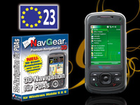 simvalley MOBILE Smartphone XP-25 mit NavGear Navisoftware für West-EU